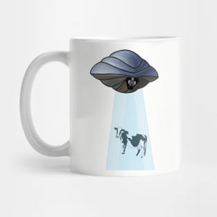 UFO and a cow Mug